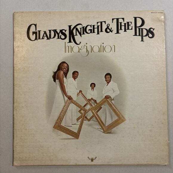 Gladys Knight & The Pips Vinyl Lp Lot Set Of 2 • Imagination, Neither One Of Us - Picture 2 of 5